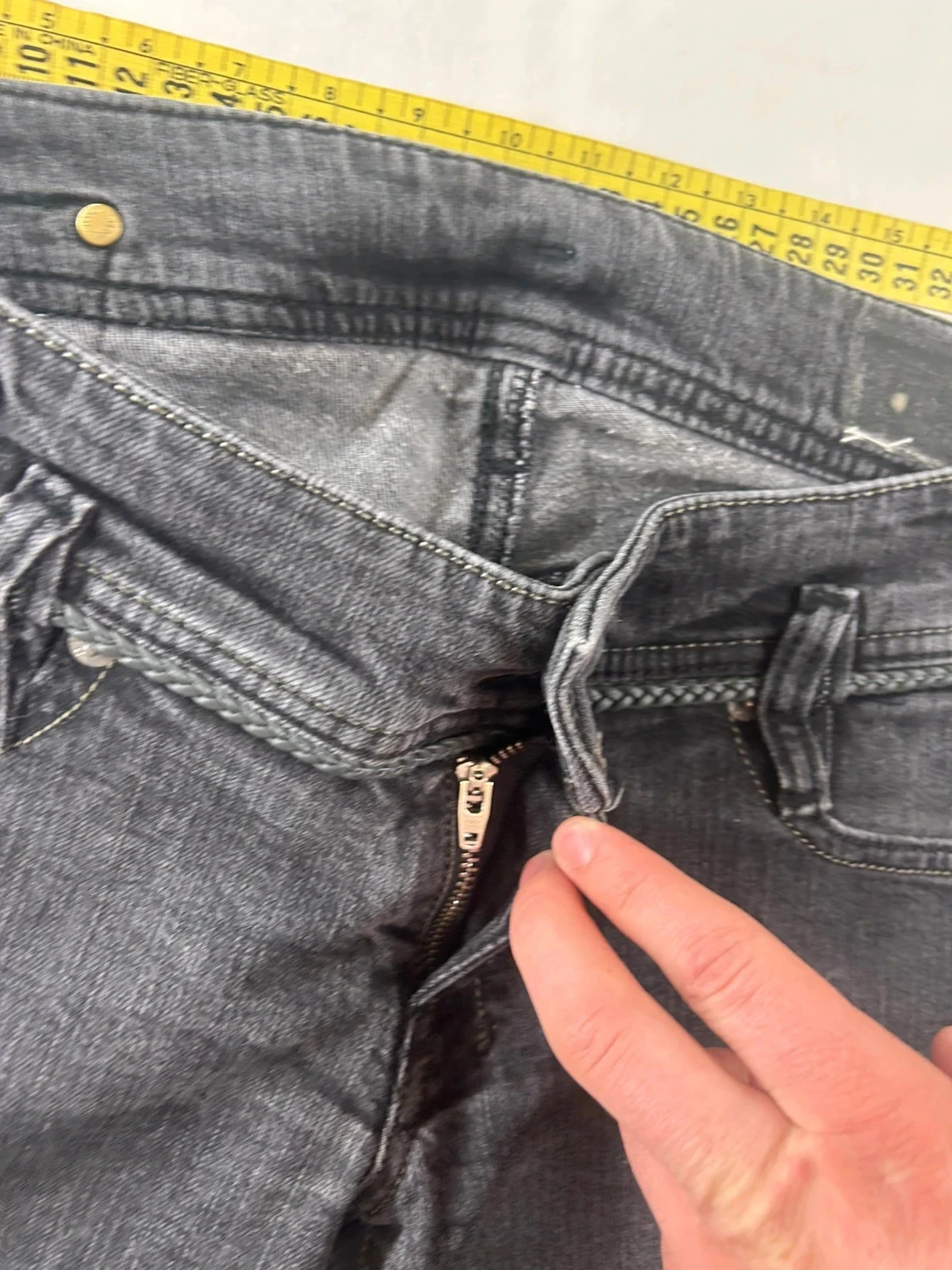 Jeans slim preto diesel – photo 8